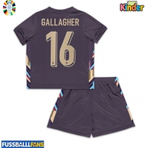 England Conor Gallagher #16 Auswärts Trikotsatz Kinder EM 2024 Kurzarm (+ Kurze Hosen)